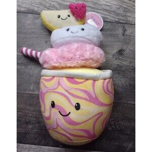 Giggle Scape Plush  2024 Stackable  Ice Cream/Lemonade Sundie, NWT